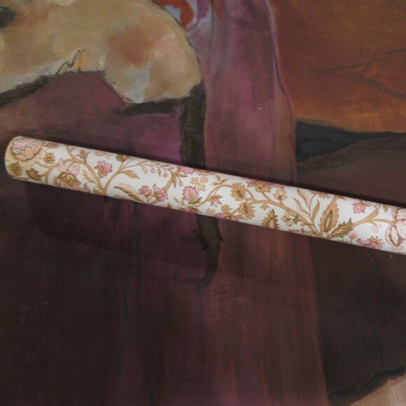 1970s Vintage Floral Paisley Wallpaper - Picture 4 of 10